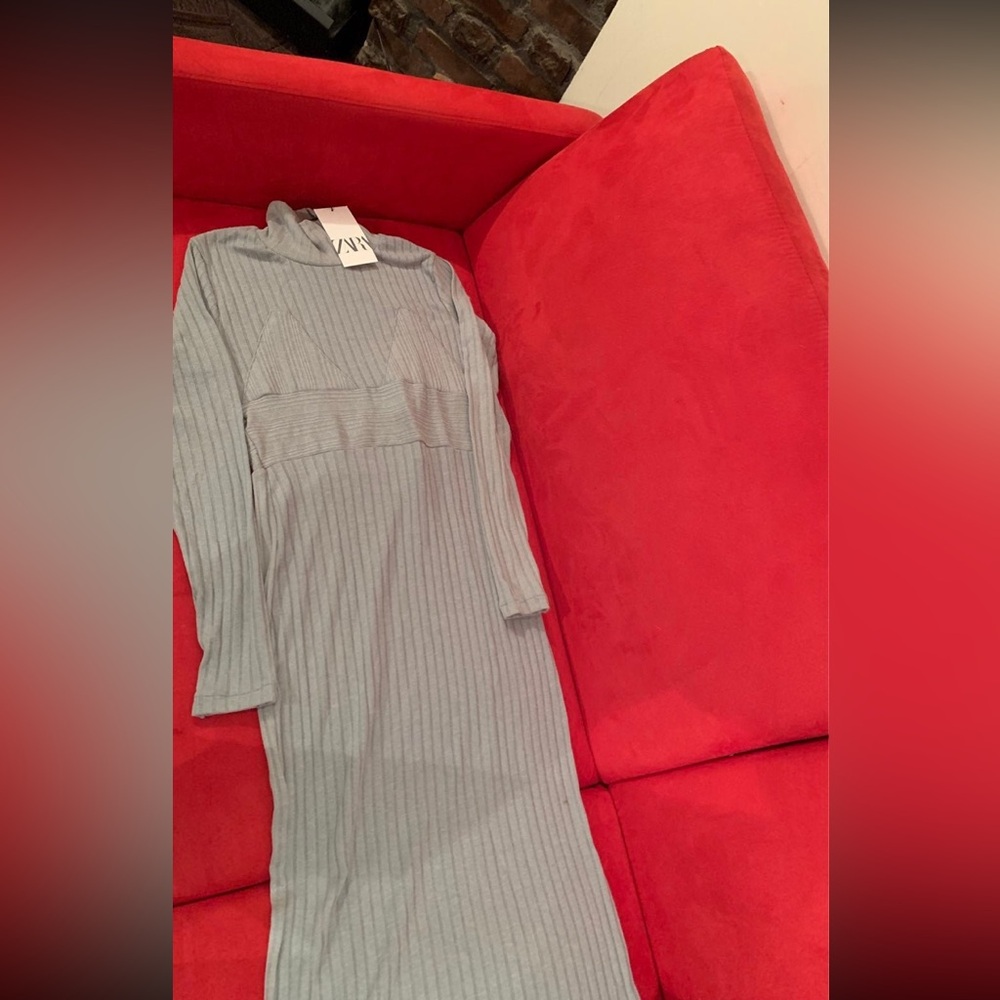 Zara ribbed dress - Picture 4 of 4